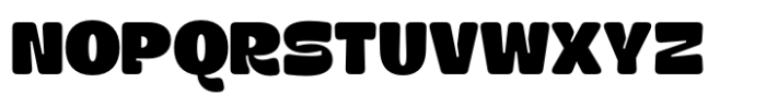 Grongert Round Font UPPERCASE