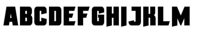 Grono Cut Black Font UPPERCASE