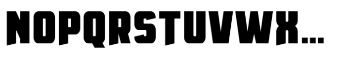 Grono Cut Black Font UPPERCASE