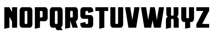 Grono Cut Bold Font UPPERCASE