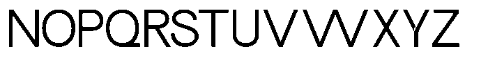 Groominu Font UPPERCASE