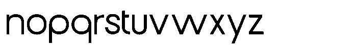 Groominu Font LOWERCASE