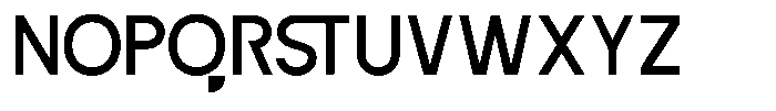 Groonex Regular Font UPPERCASE
