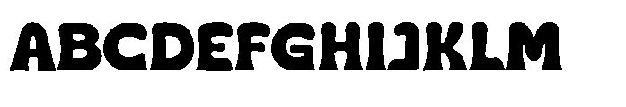 Groopa Font UPPERCASE