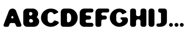 Groopster Black Font UPPERCASE