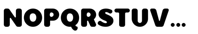 Groopster Black Font UPPERCASE