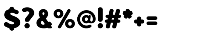 Groopster Bold Font OTHER CHARS