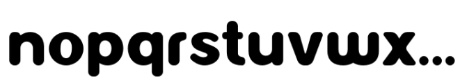 Groopster Bold Font LOWERCASE