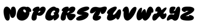 Groothan Mixed Italic Font UPPERCASE