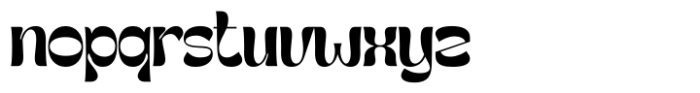 Groothe Regular Font LOWERCASE