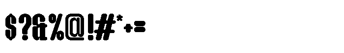 Groove Ranger Pro Black Black Font OTHER CHARS