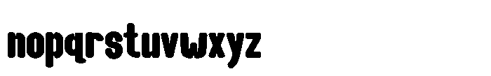 Groove Ranger Pro Black Black Font LOWERCASE