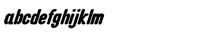 Groove Ranger Pro Bold Bold Italic FONT