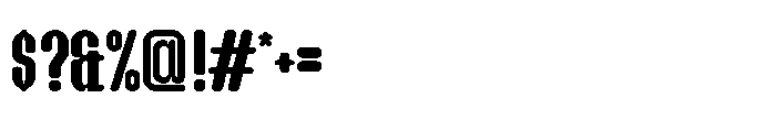 Groove Ranger Pro Bold Bold Font OTHER CHARS