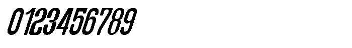 Groove Ranger Pro Light Italic Font OTHER CHARS