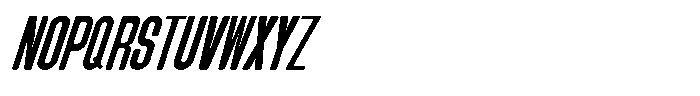 Groove Ranger Pro Light Italic Font UPPERCASE