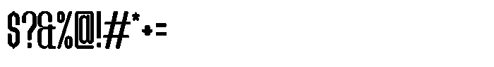 Groove Ranger Pro Light Font OTHER CHARS