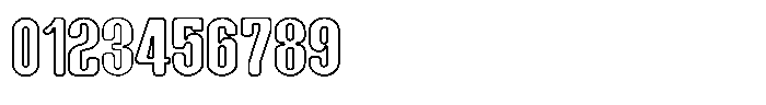 Groove Ranger Pro Outline Regular Font OTHER CHARS