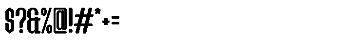 Groove Ranger Pro Regular Font OTHER CHARS