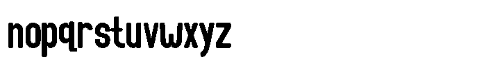 Groove Ranger Pro Regular Font LOWERCASE