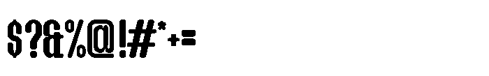 Groove Ranger Pro Semibold Regular Font OTHER CHARS