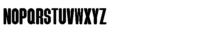 Groove Ranger Pro Semibold Regular Font UPPERCASE