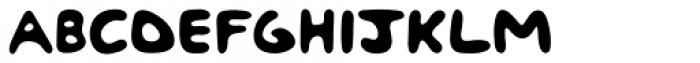 Groove Town Sans Regular Font LOWERCASE