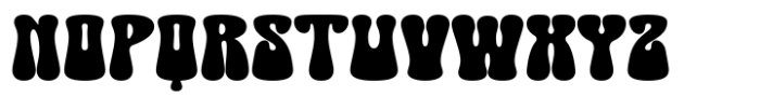 Groovy Beach Regular Font UPPERCASE