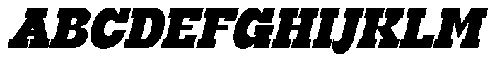 Groovy Bigsky Italic Font UPPERCASE