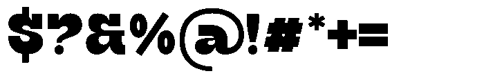 Groovy Bigsky Regular Font OTHER CHARS