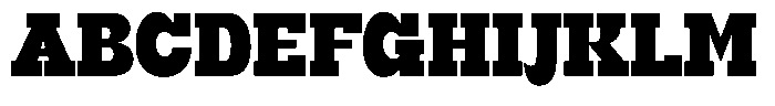 Groovy Bigsky Regular Font UPPERCASE