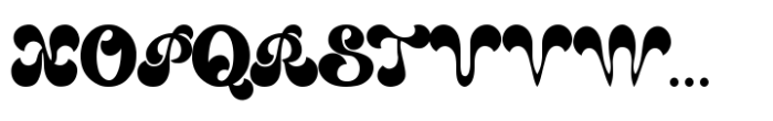 Groovy Boss Font UPPERCASE