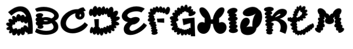 Groovy Fusion Font UPPERCASE