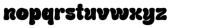 Groovy Gum Regular Font LOWERCASE