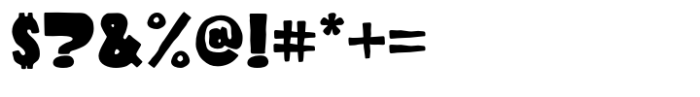 Groovy Jerky Font OTHER CHARS