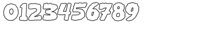 Groovy Kloud Out Line Font OTHER CHARS