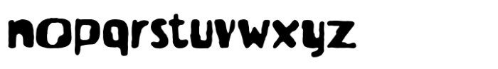 Groovy Madness Font LOWERCASE