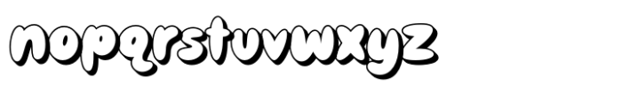 Groovy Magic Extrude Font LOWERCASE