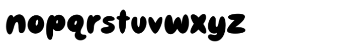 Groovy Magic Regular Font LOWERCASE