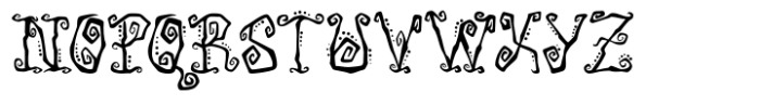 Groovy Magjike Font LOWERCASE