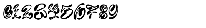 Groovy Maniac Font OTHER CHARS