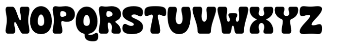 Groovy Mricha Bold Font UPPERCASE