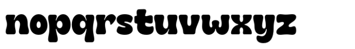 Groovy Mricha Bold Font LOWERCASE