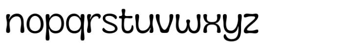 Groovy Mricha Extra Light Font LOWERCASE