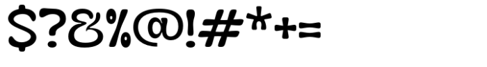Groovy Mricha Light Font OTHER CHARS