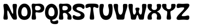 Groovy Mricha Medium Font UPPERCASE