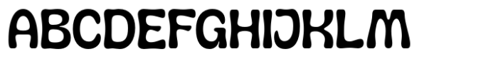 Groovy Mricha Regular Font UPPERCASE