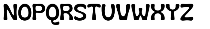 Groovy Mricha Regular Font UPPERCASE