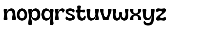 Groovy Mricha Regular Font LOWERCASE