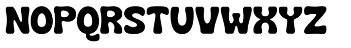 Groovy Mricha Semi Bold Font UPPERCASE